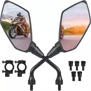 모터사이클 미러 7/8인치 핸들바 마운트가 장착된 OFIG ATV 스쿠터 모프 스노우모바일 폴라리스 스포츠맨