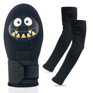 INNOVIATO 슬라이딩 미트 야구 소프트볼 청소년 성인 - 장갑 키트 슬리브 팔 및 베이스 러너 스틸러용