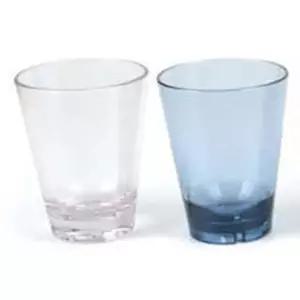 2색 물잔 10cm 카페 음료컵 쥬스 식당컵 물컵 플라스틱컵 맥주컵 투명플라스틱컵 텀블러컵