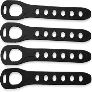 툴레 T2/T3(7533535)(4팩)와 호환되는 빅 데이브의 고무 자전거 랙 스트랩