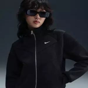 nike 스포츠웨어 윈드러너 니트 재킷 W - 블랙화이트 HJ0976-010