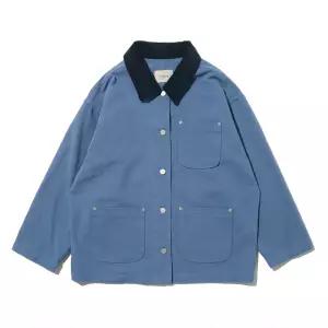 로아드로아 뉴 포켓 바이오 하프 자켓 (블루) - 멀티