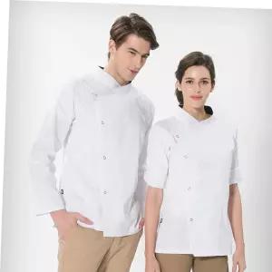 쉐프웨어 긴팔 간편 착용 빅사이즈 공용 주방 위생 조리복