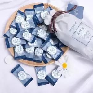 여행용 압축 수건 코인 타올 50P 세면 일회용 휴대용 캠핑