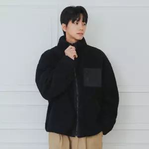 앨빈클로 헤비 웜양털 하이넥 집업 DLX1273 (3 COLOR) - MULTI