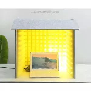 간이 방음 부스 책상용 가정용 흡음면 스튜디오 조립식 녹음