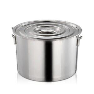 스텐 국통 상업용 110L 스테인레스 34L 대형 양동이 직화 냄비 극태
