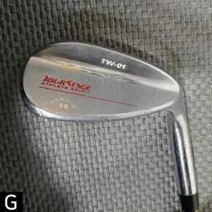 중고  ATHLETE SPIRIT TW-01 포지드 56도 Sw웨지_G_DG S200