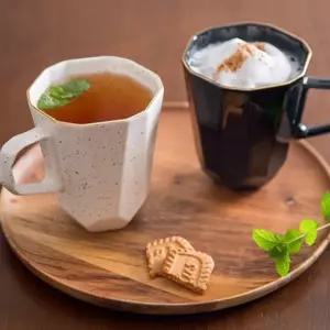 다이아 홈카페 머그컵 이천도자기 도자기 유광 세트 400ml 2P 물컵 선물용