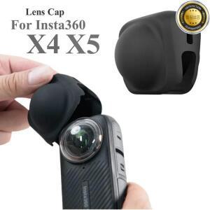 Insta360 X5 X4 보호 커버 액세서리 용 렌즈 캡 360 카메라 방진 방지 스크래치 실리콘 케이스