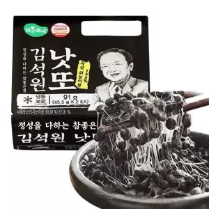 맑은물에 김석원 쥐눈이콩 낫또 45.5g x 32개