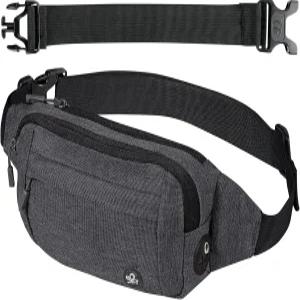 워터플라이 패니 팩 허리 가방 작은 힙 파우치 범백 벨트백 스포츠 슬림 패셔너블한 조깅 하이킹 하이커