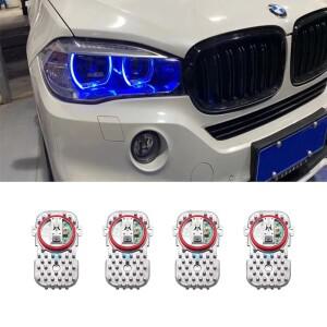 BMW X5 X6 X3 CSL 옐로우 DRL 모듈 LED F25 F15 F16 E70LCI 제논 헤드라이트, 주간 주행등, 레드 블루