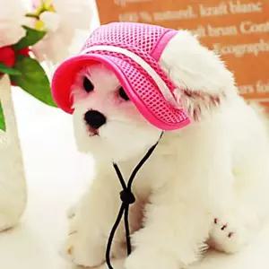 강아지 소형견 유치원 모자 04썬캡주황-S HWFHG8XH