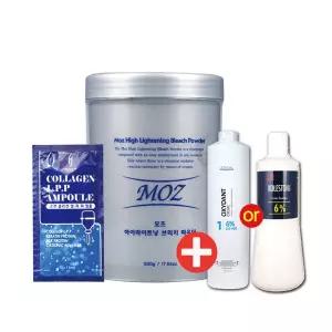 모나리자 모즈 탈색약 500g + 산화제 1000ml + 앰플