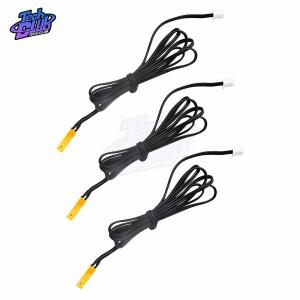 NTC 초박형 온도 센서 박막 서미스터 프로브 케이블, 3950K 표면 측정 헤드