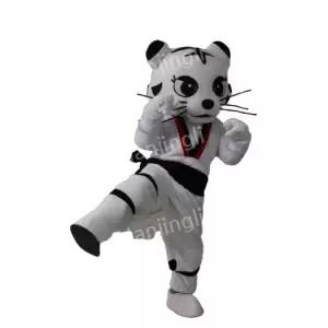 인형탈 태권도 백호 학원 호랑이탈 단일 상품 성인 전신 호랑이 성 공연 인형극