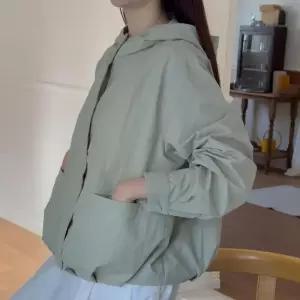 [신상오픈런]봄바람막이 벌룬 똑딱이 루즈핏점퍼 후드집업 아노락 (28812219)