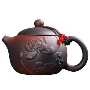 약탕 주전자 전통 찻주전자 500ML 푸레 도자기 푸레도기 도기 푸레독 별빛미 다도