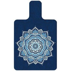 필라테스 리포머 기계 장비용 비슬립 매트 커버 초두께 1.5mm, 39 * 24인치, 만다라 플라워 팬터