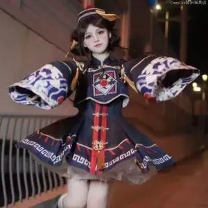 할로윈 악마 코스튬 코스프레 유니폼 강시 여성