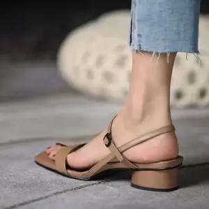 여성 여름샌들 플랫 여자 3365