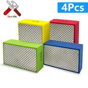 ZOMASOU 새로운 다이아몬드 핸드 폴리싱 패드 타일 유리 연마 그라인딩 블록 스톤 대리석 세라믹 샌딩 디스