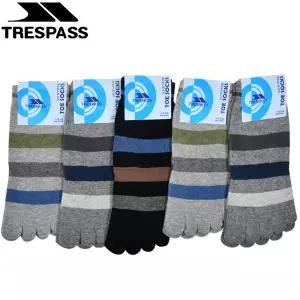 [하프클럽/소곳]볼드 컬러 배색 신사 발가락 단목 양말