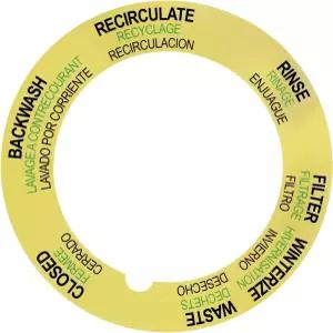 풀 필터 밸브 라벨 272599 교체 펜 테어 타겔러스 및 스파 샌드