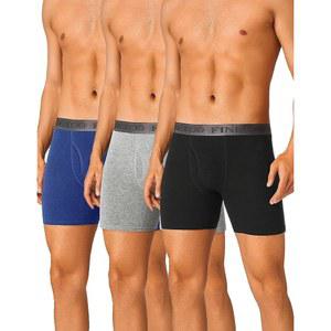 파인투 남성 속옷 면 박서 브 소프트 컴포트 습기 흡수 통기성 남성용
