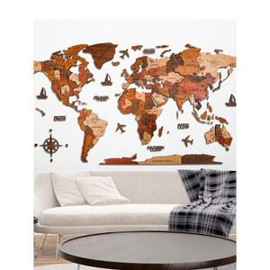 나무 세계지도 인테리어 학교 대형 데코 로비 월드맵 대형사이즈 원목 북유럽 거실