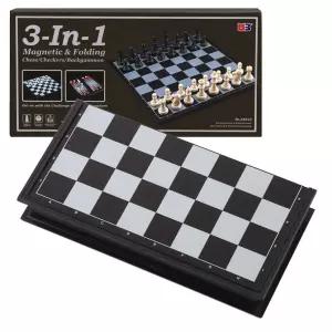 접이식 자석 체스판(25cmX25cm) 3in1 보드게임