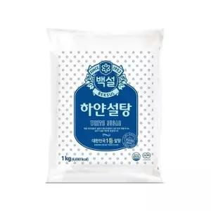 CJ 백설 하얀설탕 3kg(1kgx3봉)