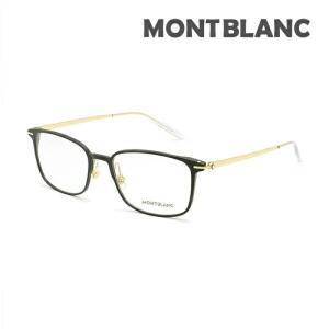 MB0196OK-002 53 몽블랑 안경 안경 프레임 만 블랙골드 노즈 패드 맨즈 MONTBLANC[(홋카이도·오키나와는