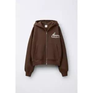 국내배송 ZARA 자라 주니어 키즈 BONILLA A LA VISTA X 지퍼 스웨트셔츠 브라운 5431440700 1852021