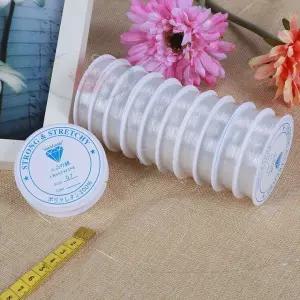 투명 우레탄 줄 비즈 공예 팔찌 반지 만들기 재료      RAM