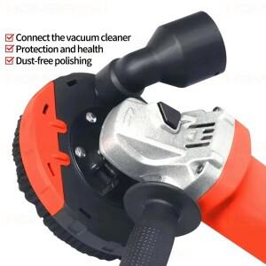 앵글 그라인더 더스트 커버 슈라우드 표면 연삭 커팅 콘크리트 스톤 먼지 수집
