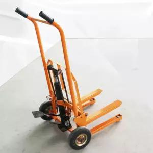 수동 지게차 파레트 리프트 소형 입식 핸드카 이동 포크형 적재 평판형