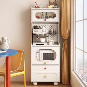 홈카페 우드캐비닛 커피 가정용 티 수납장 거실장 원목 인테리어 컵보드