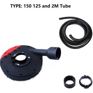 앵글 그라인더 먼지 추출 커버 표면 연삭 절단 덮개 콘크리트 석재 수집 부착 도구