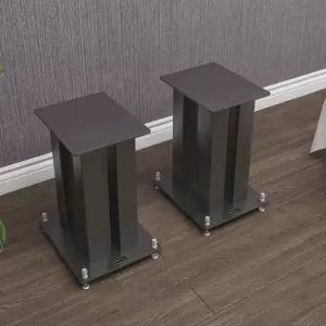 스피커 스탠드 철제 북쉘프 충격 높이 받침대 브라켓 금속