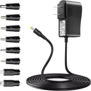 ZOZO 10W 5V 2A AC/DC 어댑터 교체 5볼트 전원 코드 충전기 태블릿 웹캠 라우터 장난감 레코더 TV 박스 USB