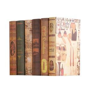 빈티지책 모형 장식 감성 레트로 추가 레스토랑 크리스마스 인테리어