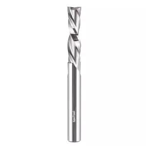 CNC 다운컷 스파이럴 루터비트 1/4인치 솔리드 카바이드 목공 절단 조각 인레이 홈파기 가공 루터 커터