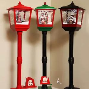 카페 스탠드조명 크리스마스 led 인테리어 대형 야외 눈내리는 감성