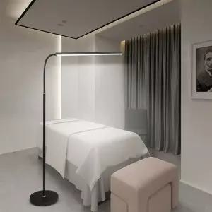 속눈썹 led조명 미용 반달형 뷰티샵 문신 피부과 스탠드 램프