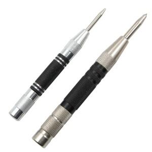 155mm 흑백 센터 펀치 자동 스프링 유형 로케이터 유리 스트라이커 창 차단기 128mm 도구