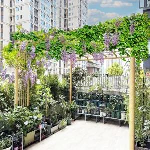 조립식 차고지 스카이어닝 차광막 이동식파고라 옥상