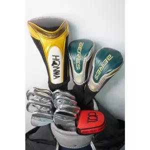 혼마 베레스 S-02드라이버 미즈노 GX포지드 아이언 그라파이트 풀세트 캐디백 포함