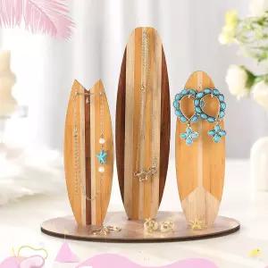 원더준 주얼리 정리대 코스탈 크리스마스 서핑보드 장식 프레피 비치 룸 나무 하와이 서퍼 선물 틴 걸